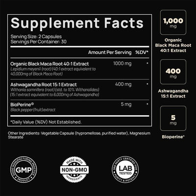 ELENT - BLACK MACA